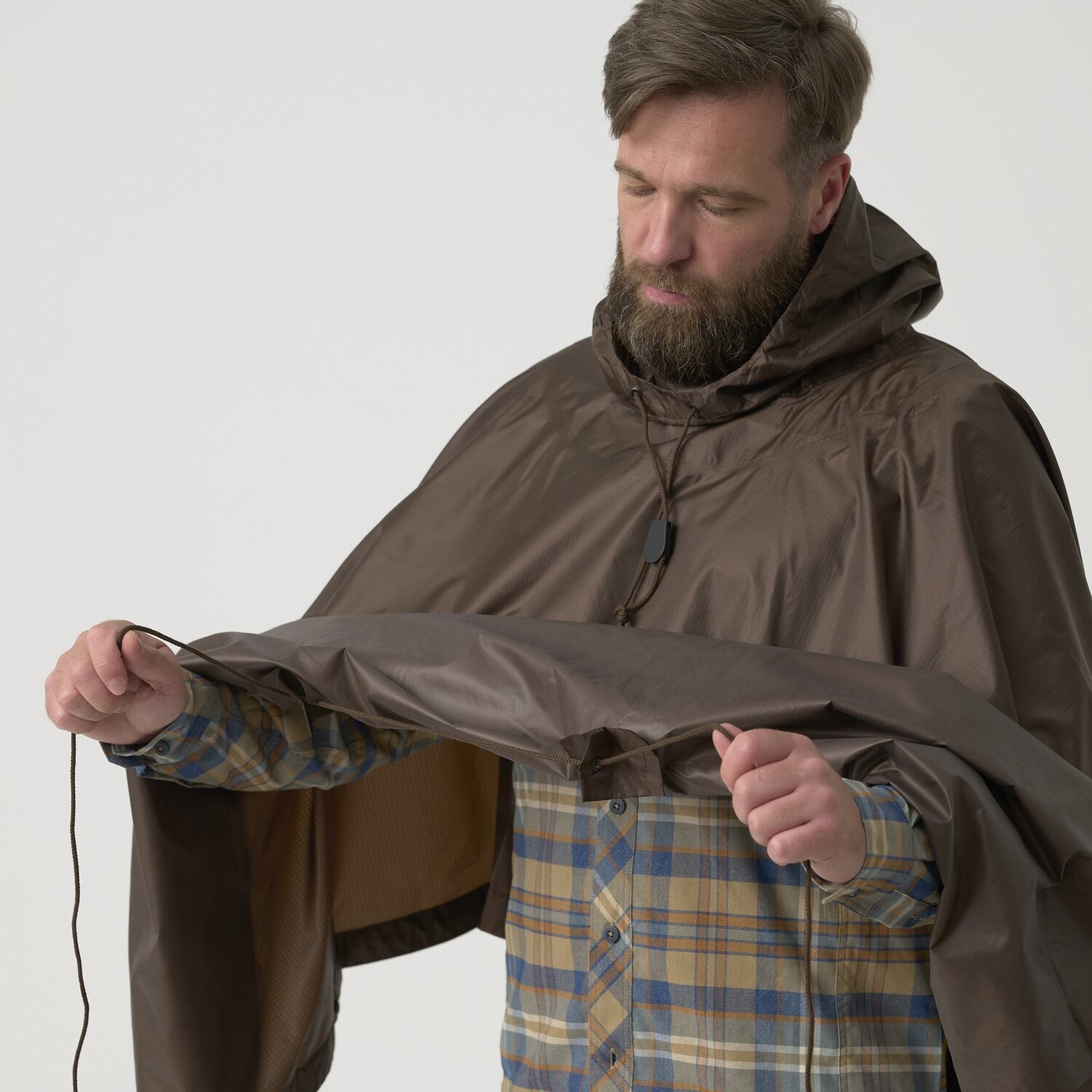 Пончо Helikon Poncho U.S. Model - Taiga Green — изображение 5