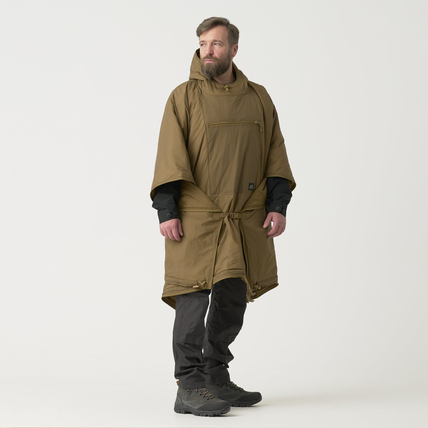 Пончо утепленное Helikon SWAGMAN ROLL Poncho® - Tiger Stripe — изображение 4