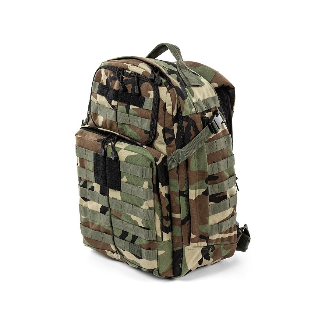 Рюкзак 5.11 RUSH 24 2.0 BACKPACK - 938 WOODLAND CAMO — изображение 2