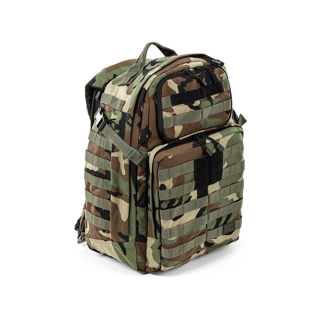 Рюкзак 5.11 RUSH 24 2.0 BACKPACK - 938 WOODLAND CAMO — изображение 3