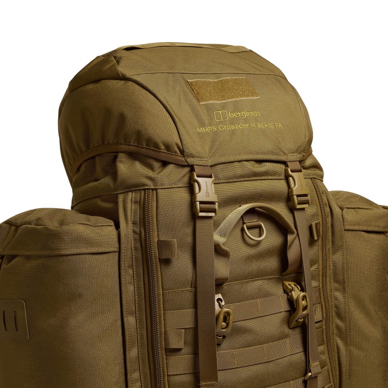 Рюкзак BERGHAUS MMPS CRUSADER III 90+20 FA - EARTH BROWN — изображение 4