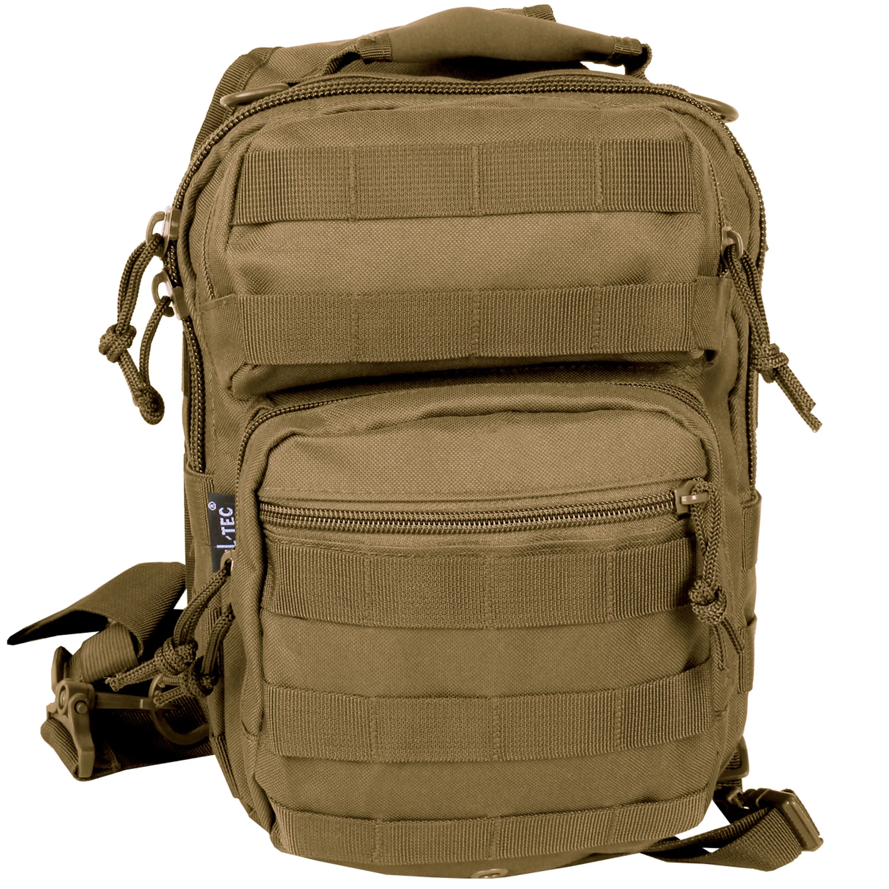 Рюкзак однолямочный Mil-Tec One Strap Assault Pack 10L SM - BLACK — изображение 2