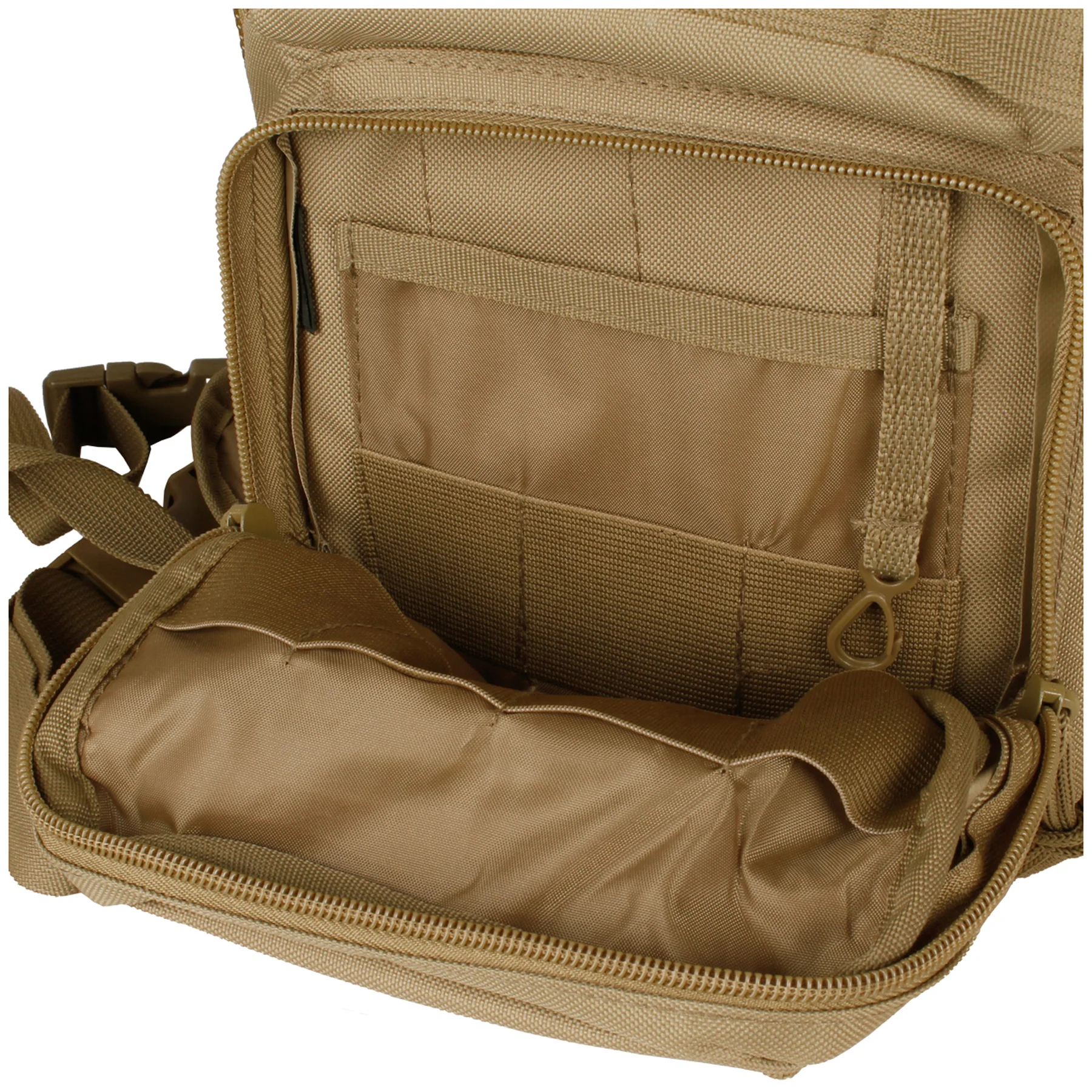 Рюкзак однолямочный Mil-Tec One Strap Assault Pack 10L SM - BLACK — изображение 11