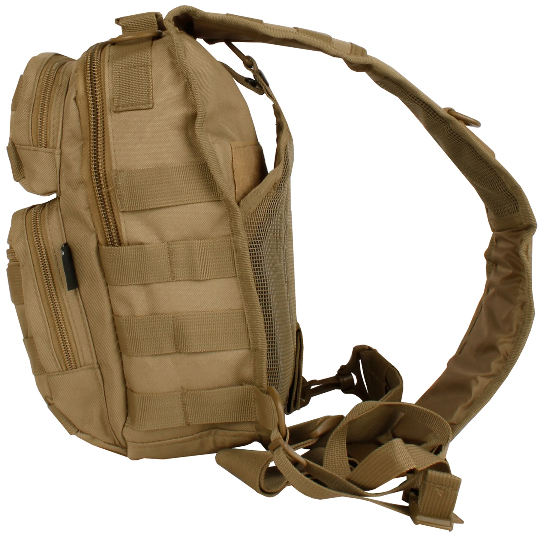 Рюкзак однолямочный Mil-Tec One Strap Assault Pack 10L SM - BLACK — изображение 4