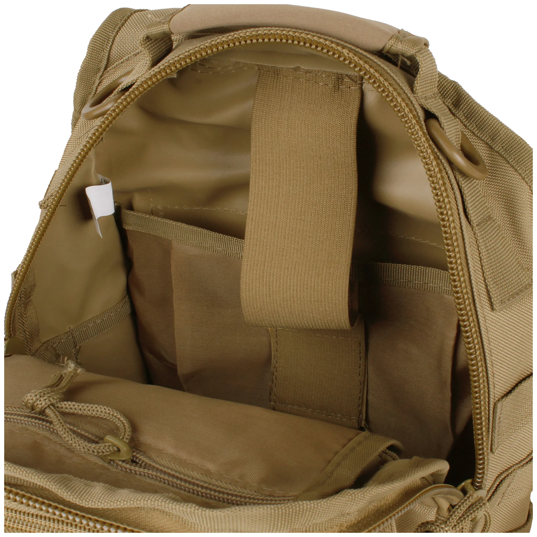 Рюкзак однолямочный Mil-Tec One Strap Assault Pack 10L SM - BLACK — изображение 10