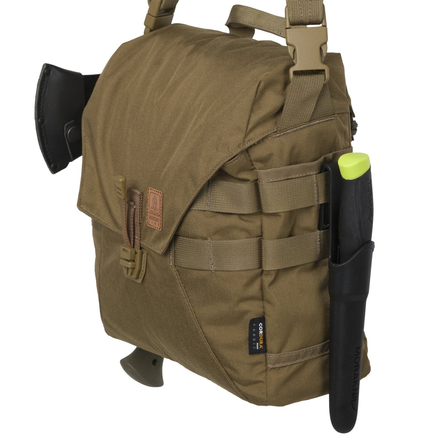 Сумка Helikon Bushcraft Haversack Bag® - Cordura® - Olive Green/Black B — изображение 12