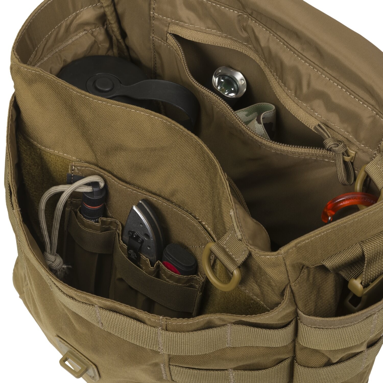 Сумка Helikon Bushcraft Haversack Bag® - Cordura® - Coyote — изображение 13
