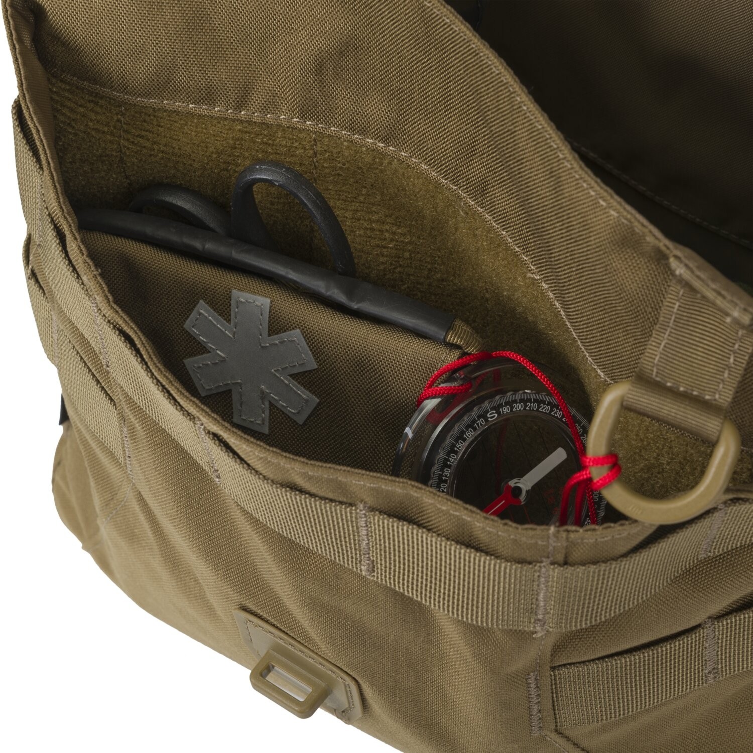 Сумка Helikon Bushcraft Haversack Bag® - Cordura® - Olive Green/Black B — изображение 7