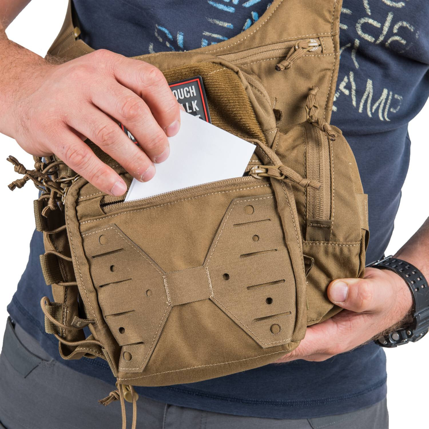 Сумка Helikon Torba EDC SIDE BAG® - Cordura® - Olive Green — изображение 5