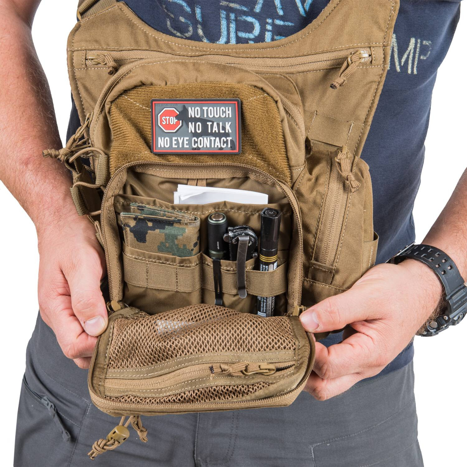 Сумка Helikon Torba EDC SIDE BAG® - Cordura® - Olive Green — изображение 6