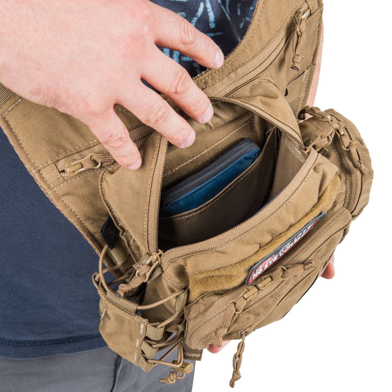 Сумка Helikon Torba EDC SIDE BAG® - Cordura® - Olive Green — изображение 8