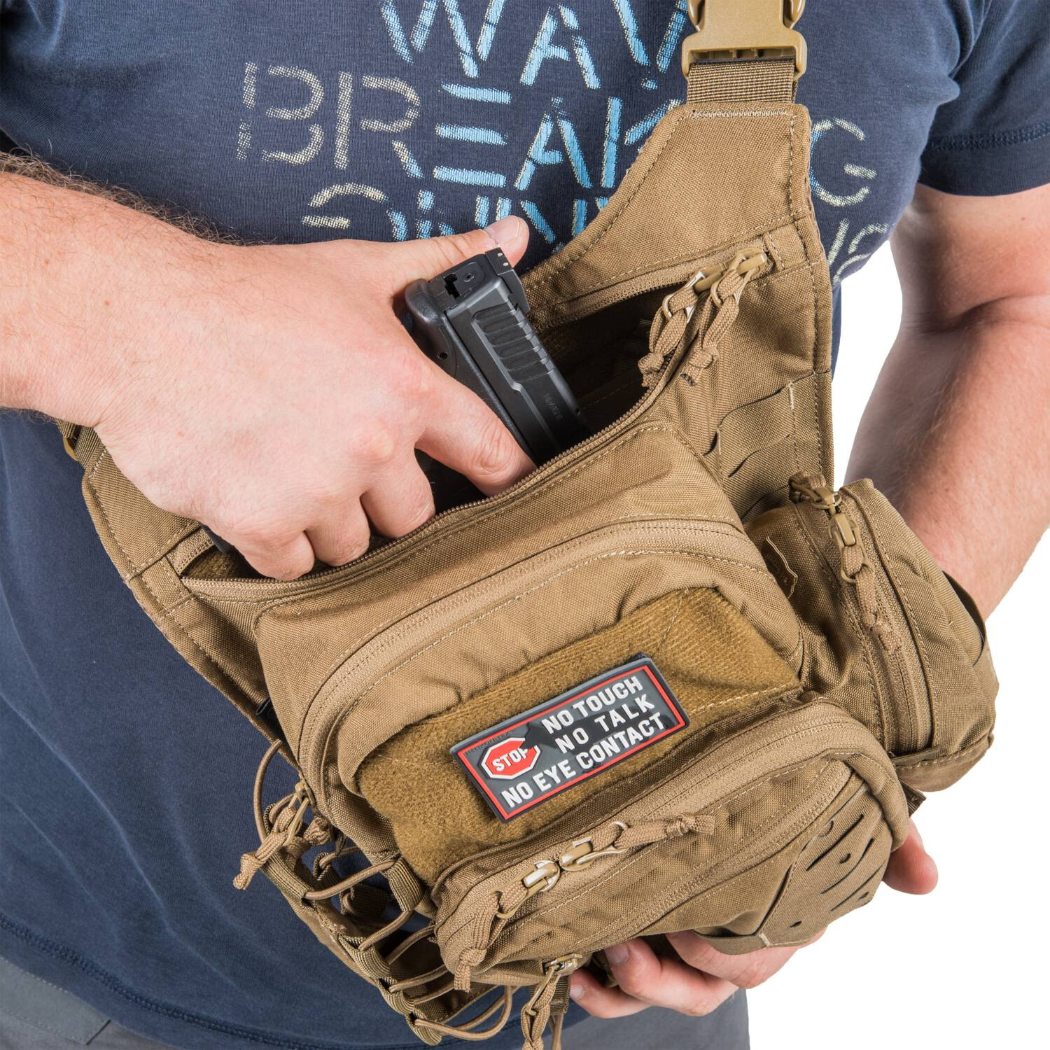 Сумка Helikon Torba EDC SIDE BAG® - Cordura® - Olive Green — изображение 9
