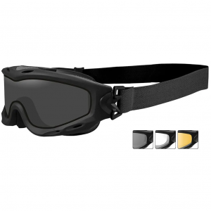 Очки Wiley-X SPEAR Dual - Smoke Grey + Clear + Light Rust Matte Black