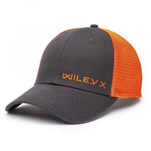 Кепка WILEY-X TRUCKER CAP - DARK GREY / SIGNAL ORANGE