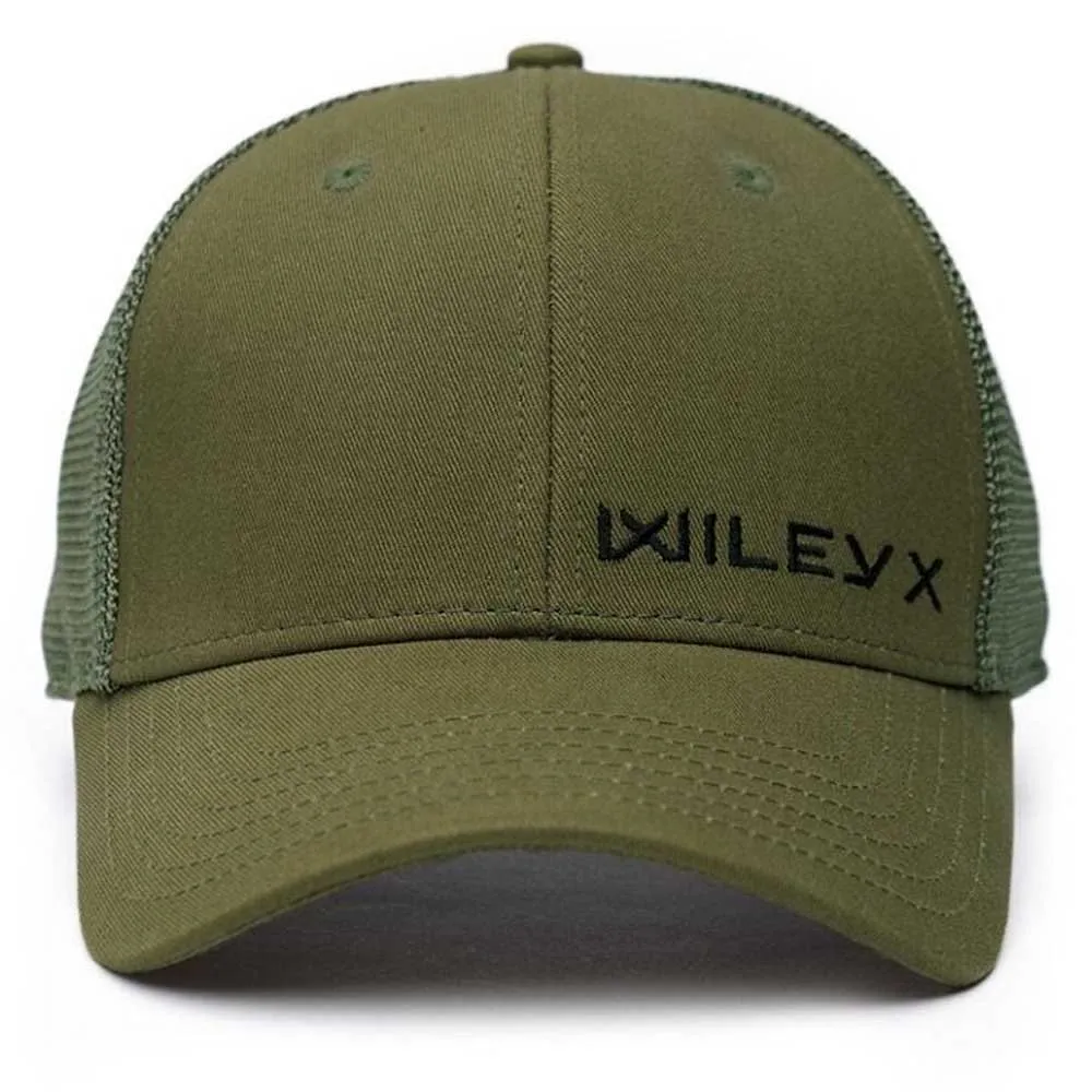Кепка WILEY-X TRUCKER CAP - OLIVE GREEN / BLACK — изображение 3