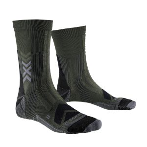 НОСКИ X-BIONIC HIKE EXPERT SILVER CREW  - DARK SAGE/BLACK