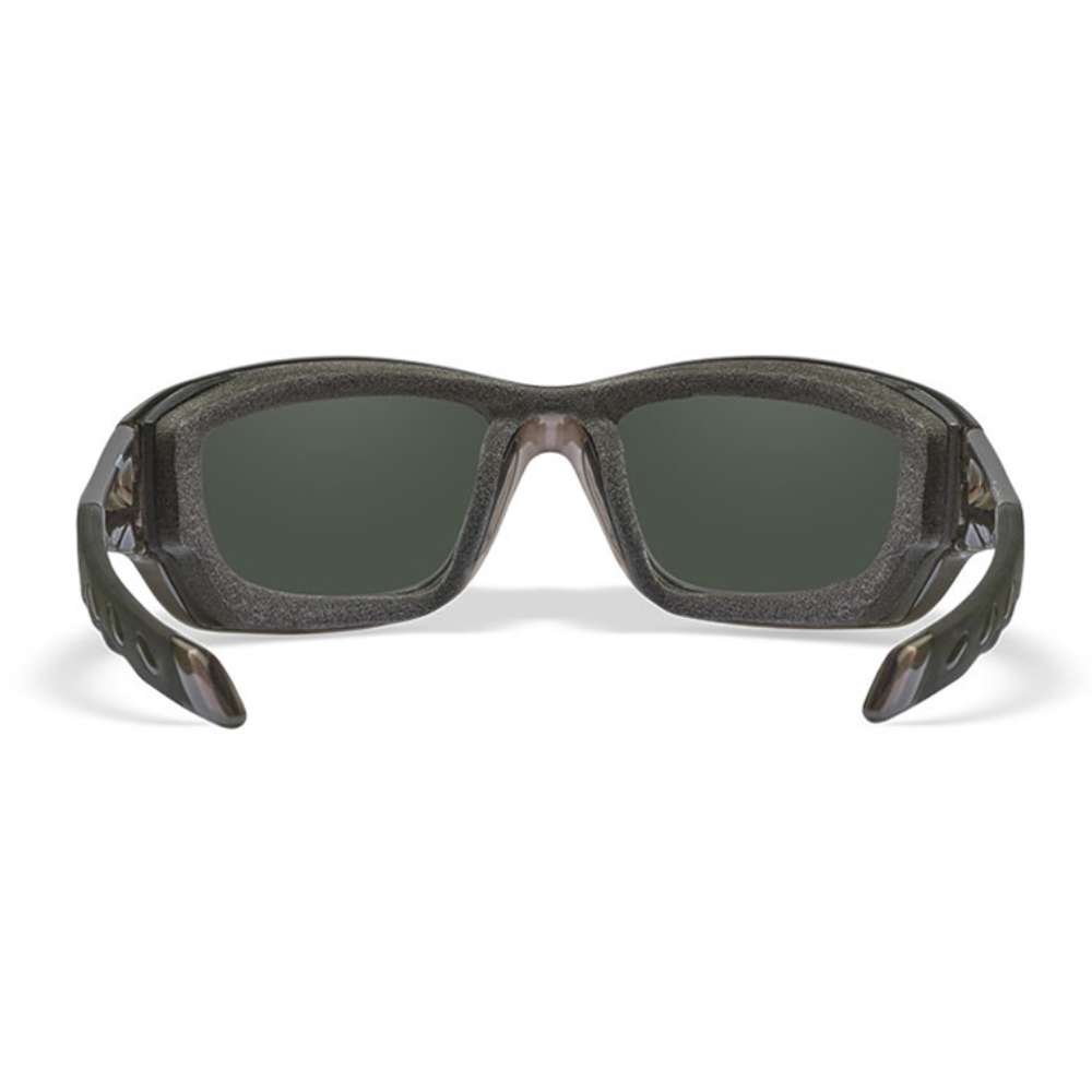 Очки Wiley-X GRAVITY BLACK CRYSTAL FRAME - Captivate Pol Blue Mirror — изображение 3