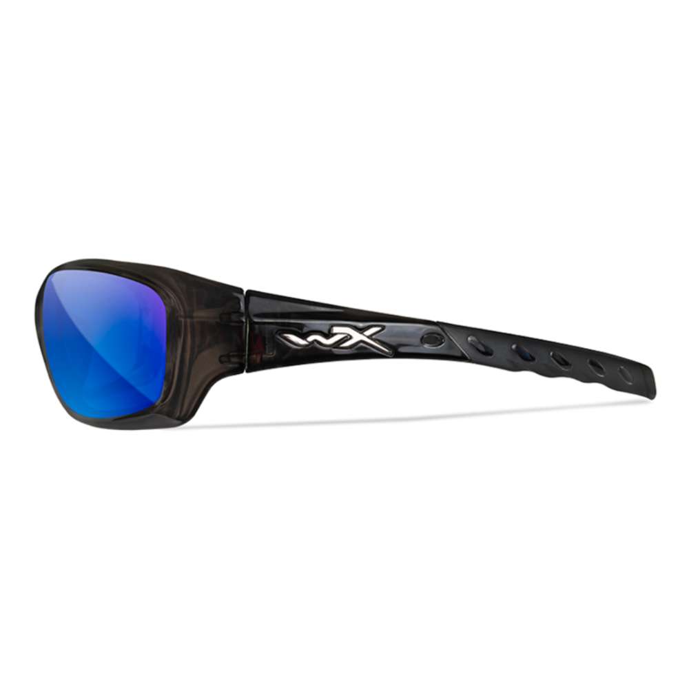 Очки Wiley-X GRAVITY BLACK CRYSTAL FRAME - Captivate Pol Blue Mirror — изображение 4