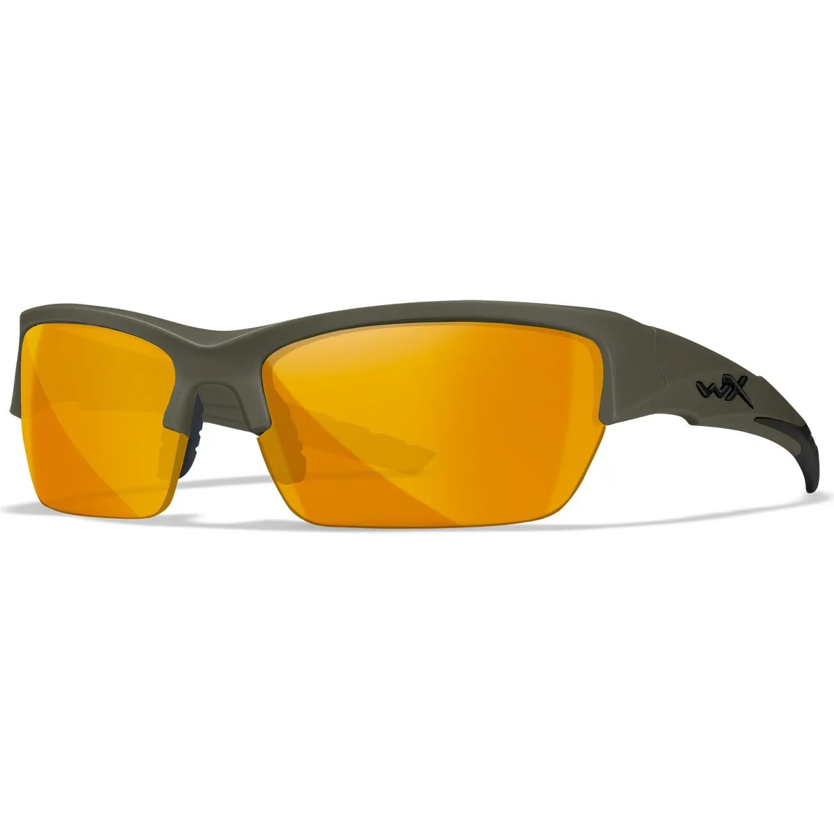 Очки Wiley-X VALOR OD GREEN FRAME - GREY / CLEAR / LIGHT RUST — изображение 4