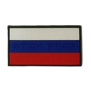 Патч ПВХ "Флаг России" STICH PROFI (50*90 мм) - Олива