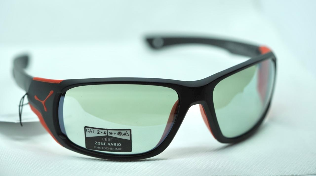 Очки Cebe JORASSES L Matte Black Red - Zone Vario CAT.2-4 Photochromic — изображение 4