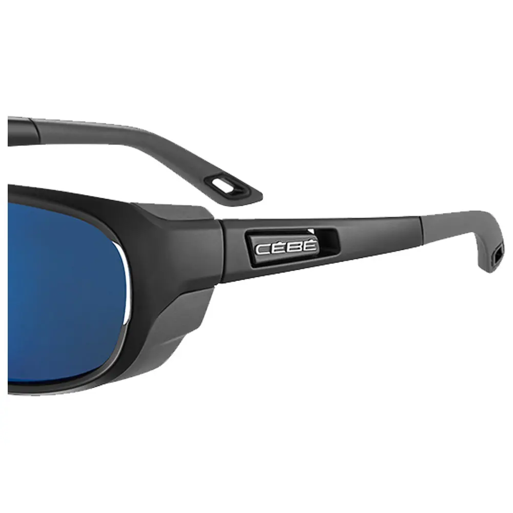 Очки Cebe EVEREST Matt Black Grey Peak Grey Cat.4 Blue AR — изображение 2