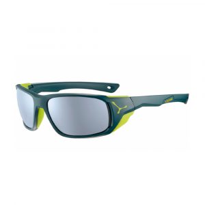 Очки Cebe JORASSES L Matt Petrol Lime Peak Grey Cat.4 Silver AR