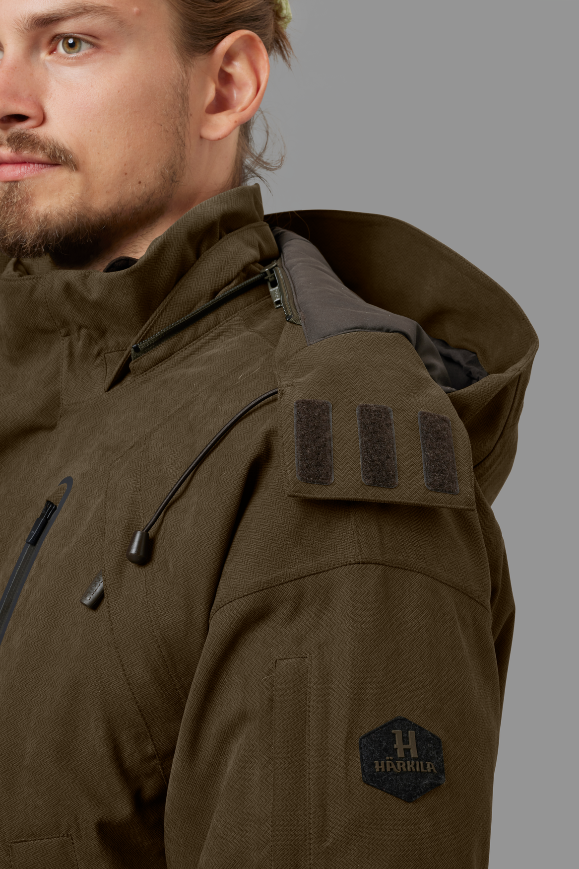 Куртка Härkila Driven Hunt HWS Insulated jacket Willow green — изображение 2