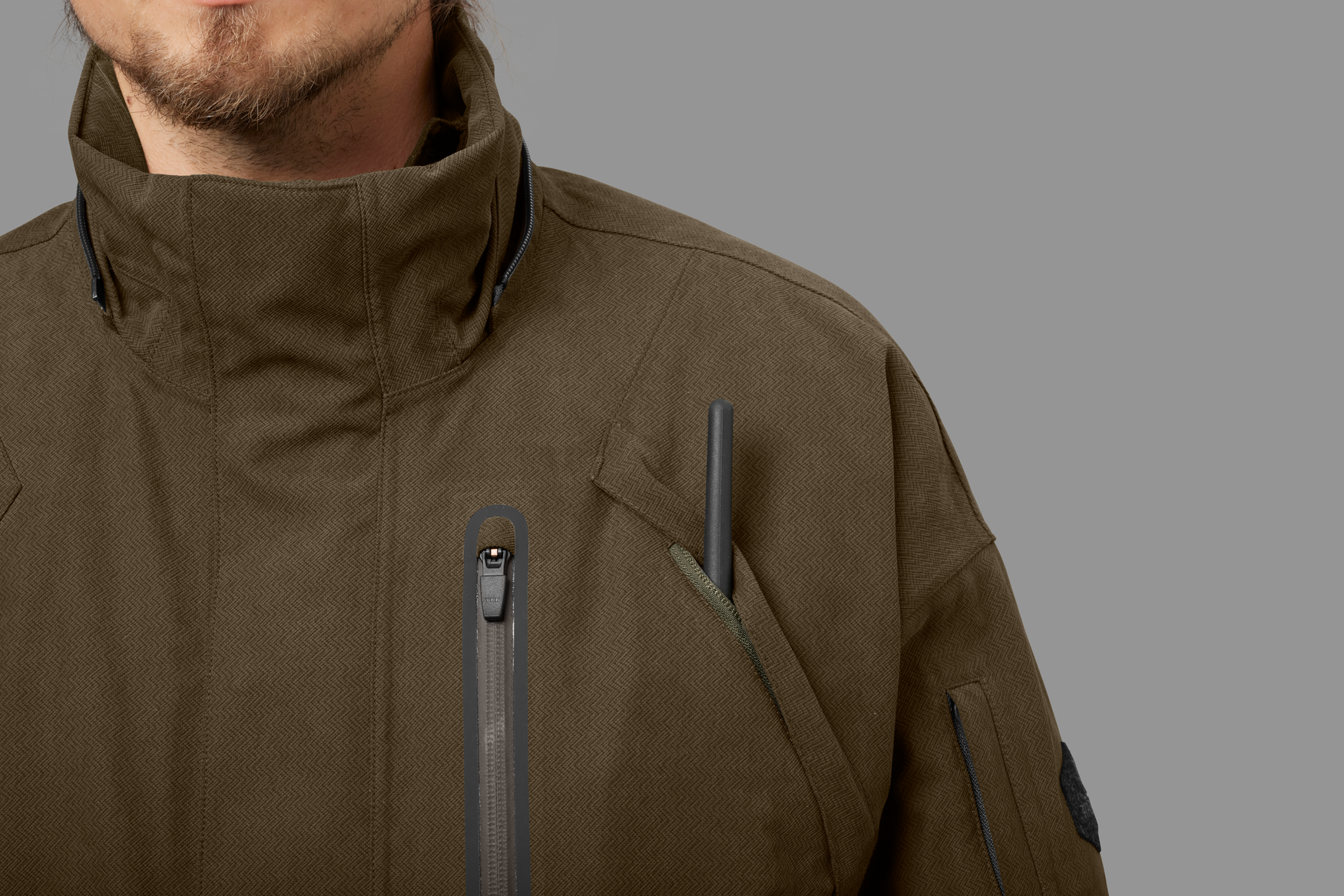 Куртка Härkila Driven Hunt HWS Insulated jacket Willow green — изображение 5