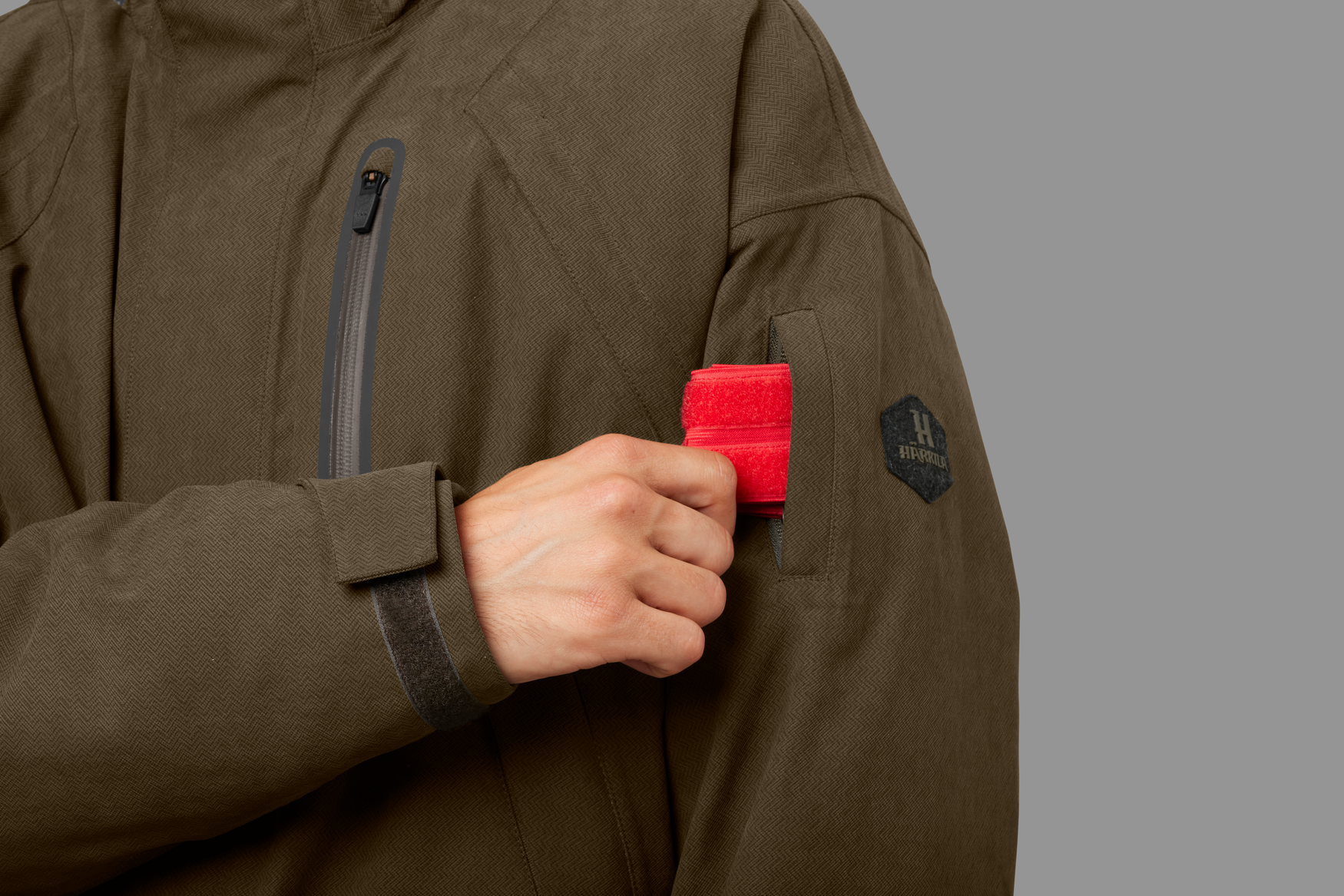 Куртка Härkila Driven Hunt HWS Insulated jacket Willow green — изображение 6