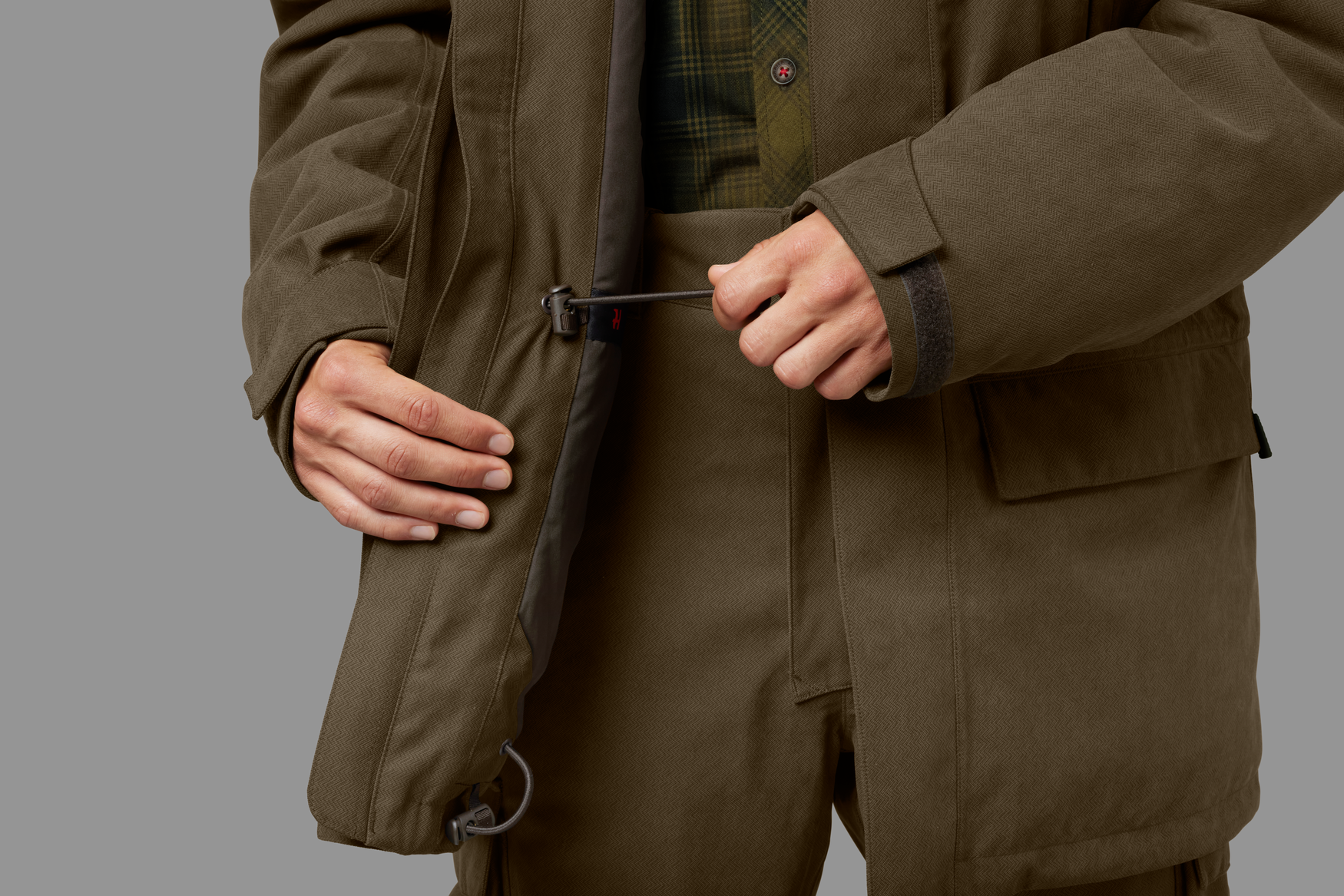 Куртка Härkila Driven Hunt HWS Insulated jacket Willow green — изображение 8