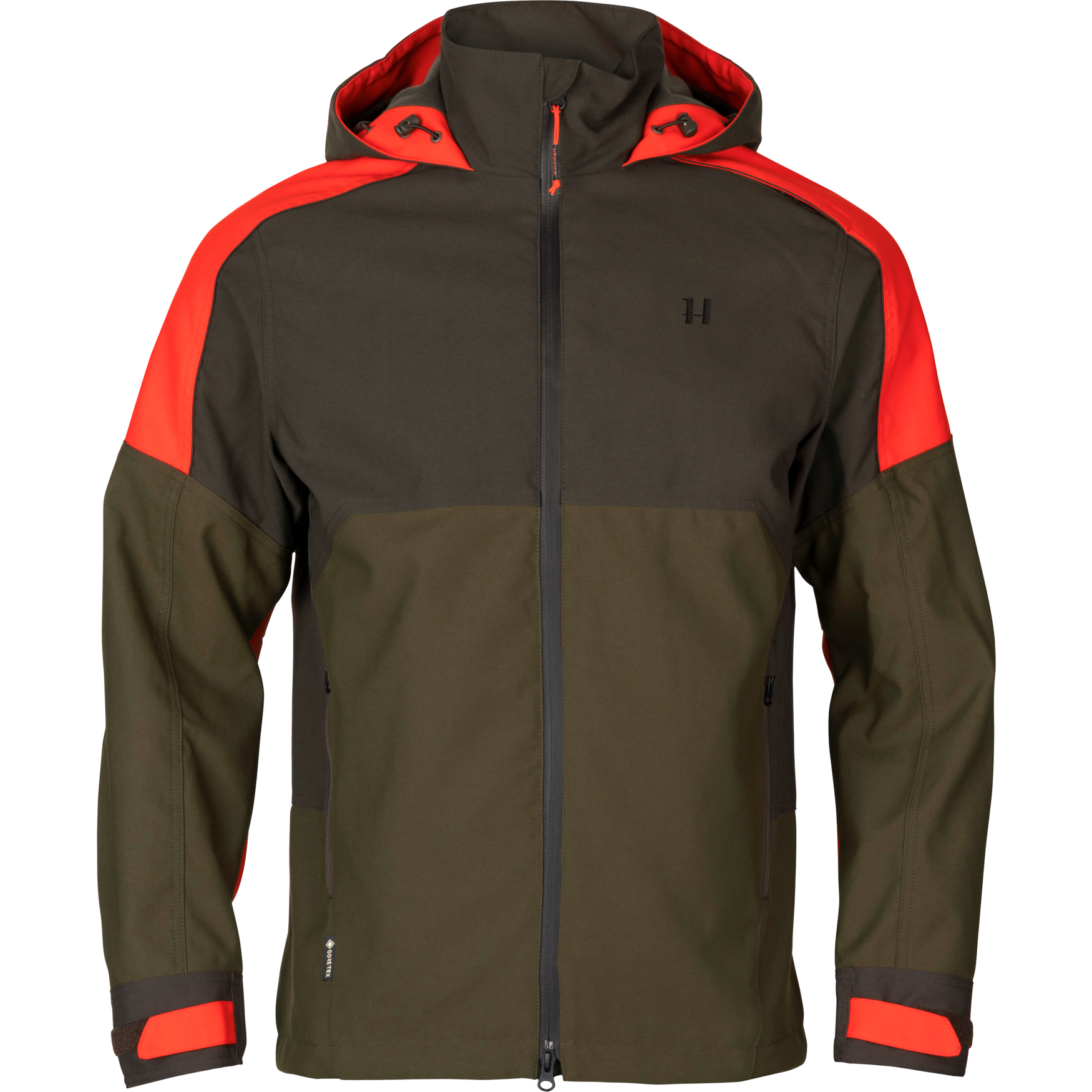 Куртка Härkila Pro Hunter Dog Keeper GTX jacket Willow green/Orange