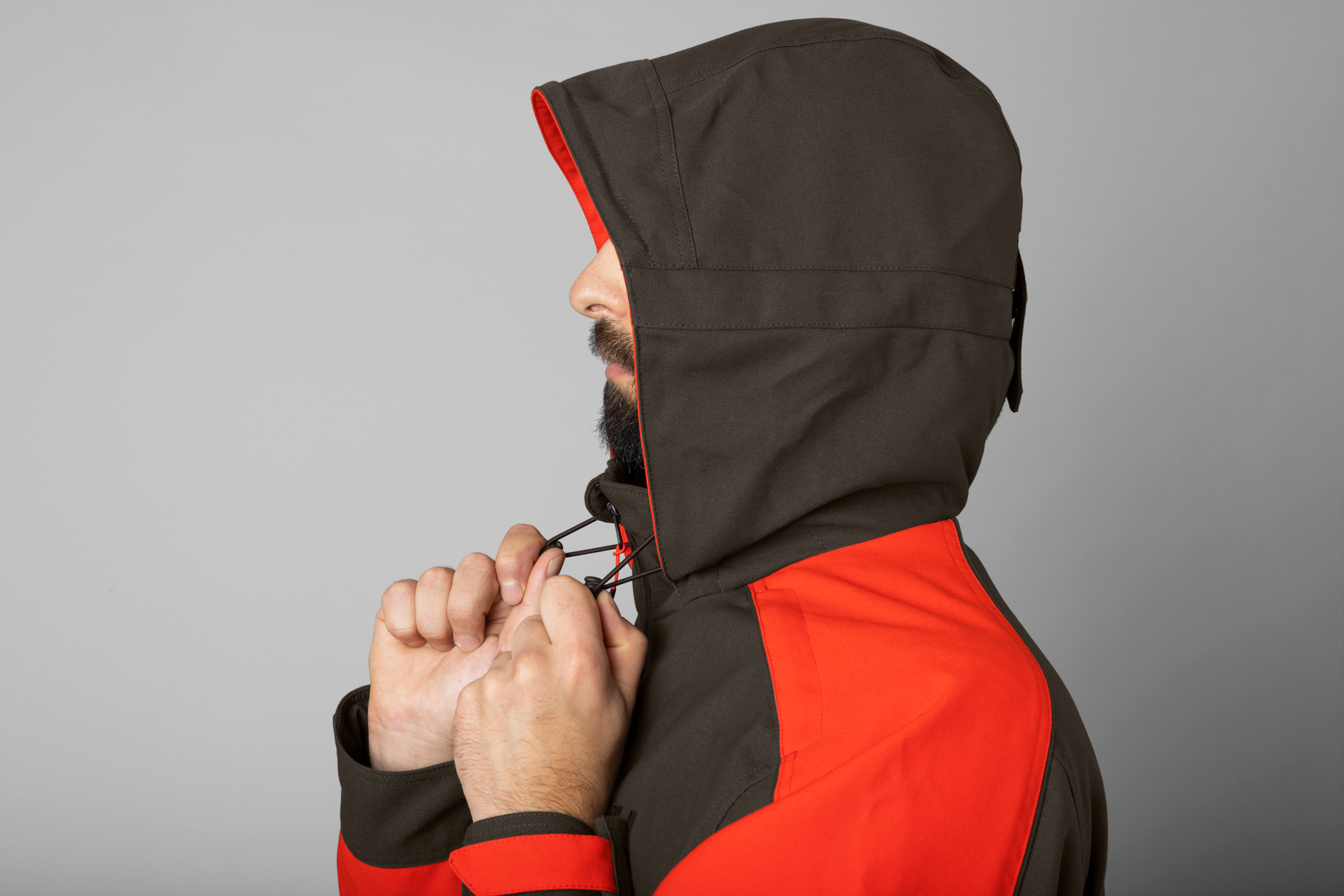 Куртка Härkila Pro Hunter Dog Keeper GTX jacket Willow green/Orange — изображение 2