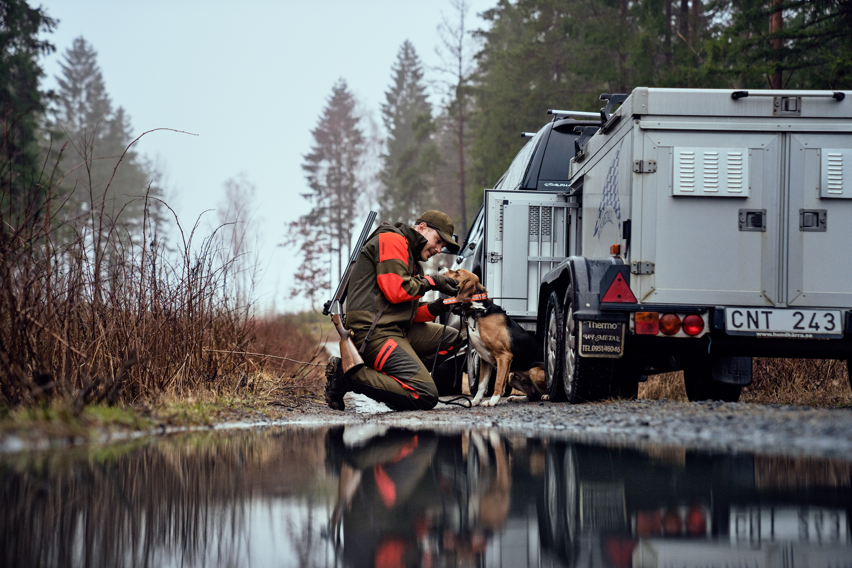 Куртка Härkila Pro Hunter Dog Keeper GTX jacket Willow green/Orange — изображение 10