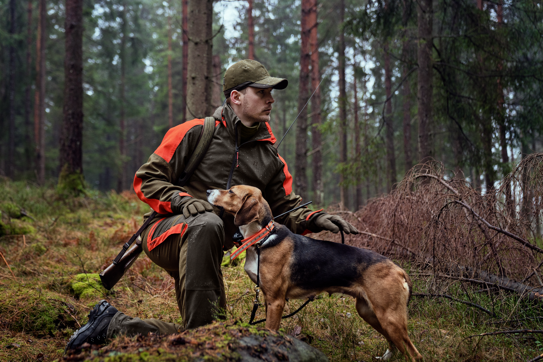 Куртка Härkila Pro Hunter Dog Keeper GTX jacket Willow green/Orange — изображение 13