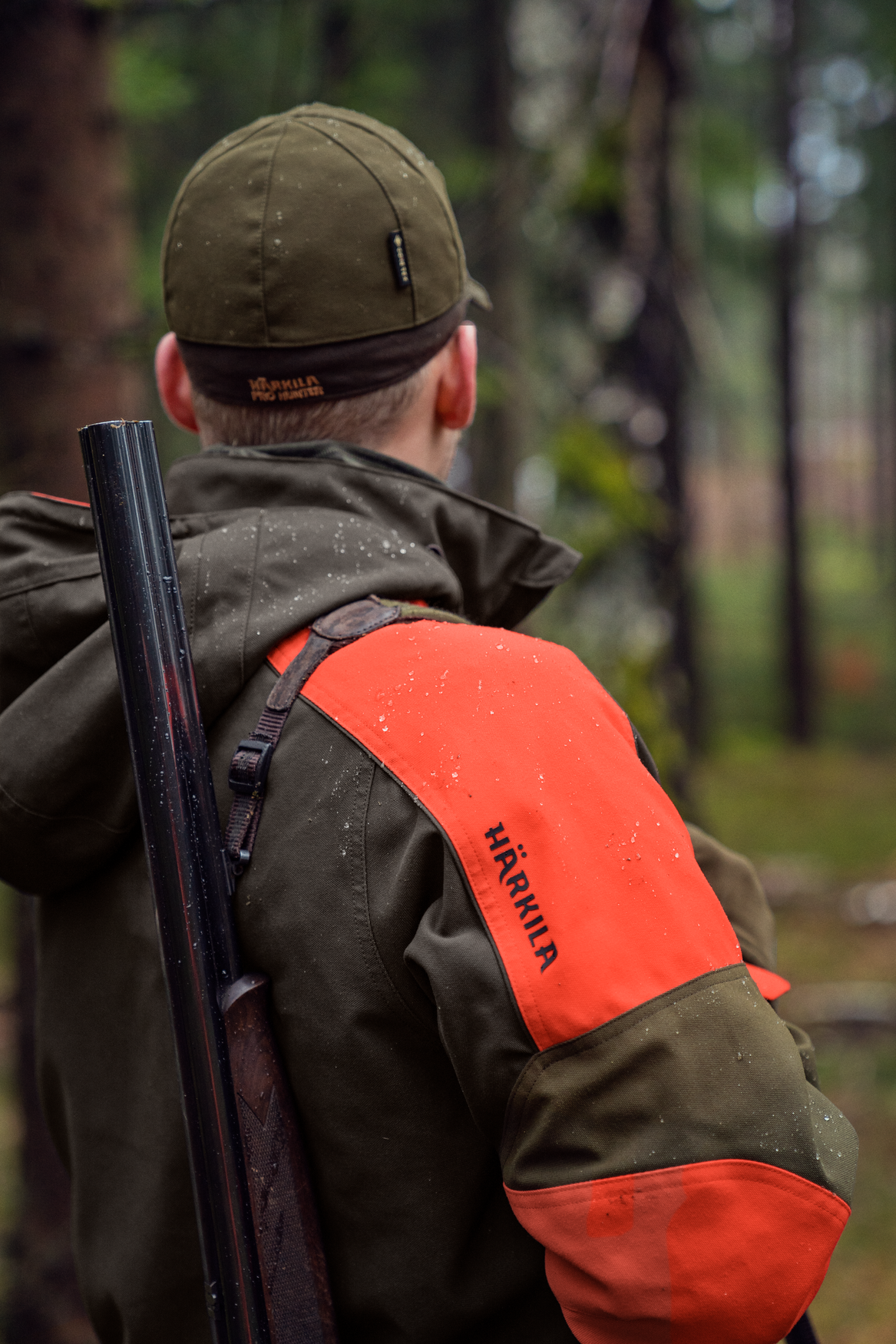 Куртка Härkila Pro Hunter Dog Keeper GTX jacket Willow green/Orange — изображение 17