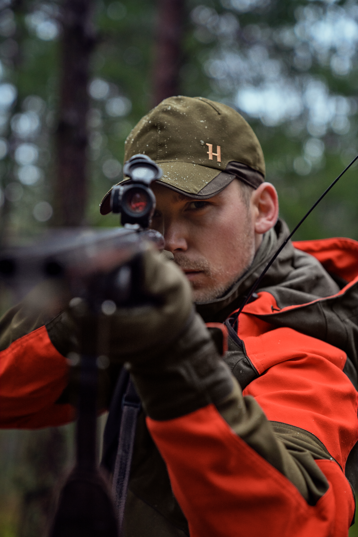Куртка Härkila Pro Hunter Dog Keeper GTX jacket Willow green/Orange — изображение 18