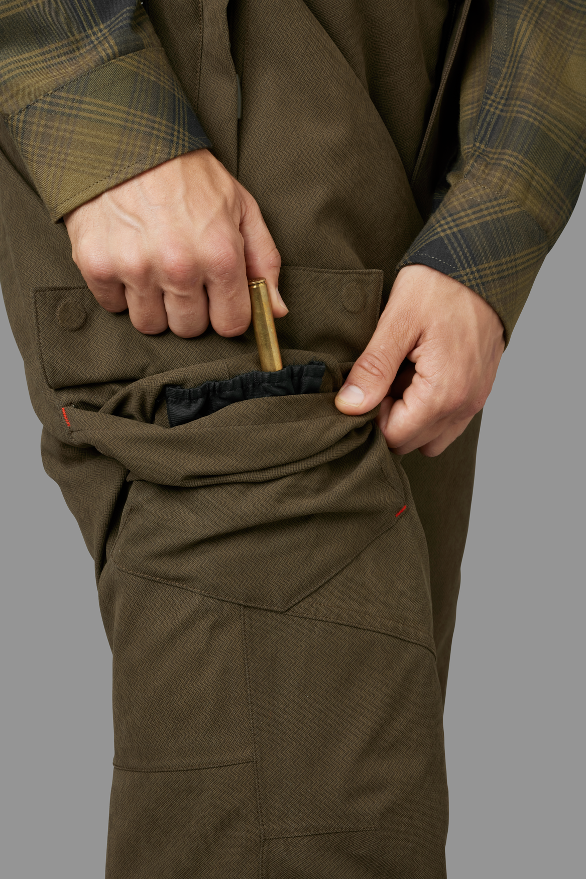 Брюки Härkila Driven Hunt HWS Insulated trousers Willow green — изображение 5