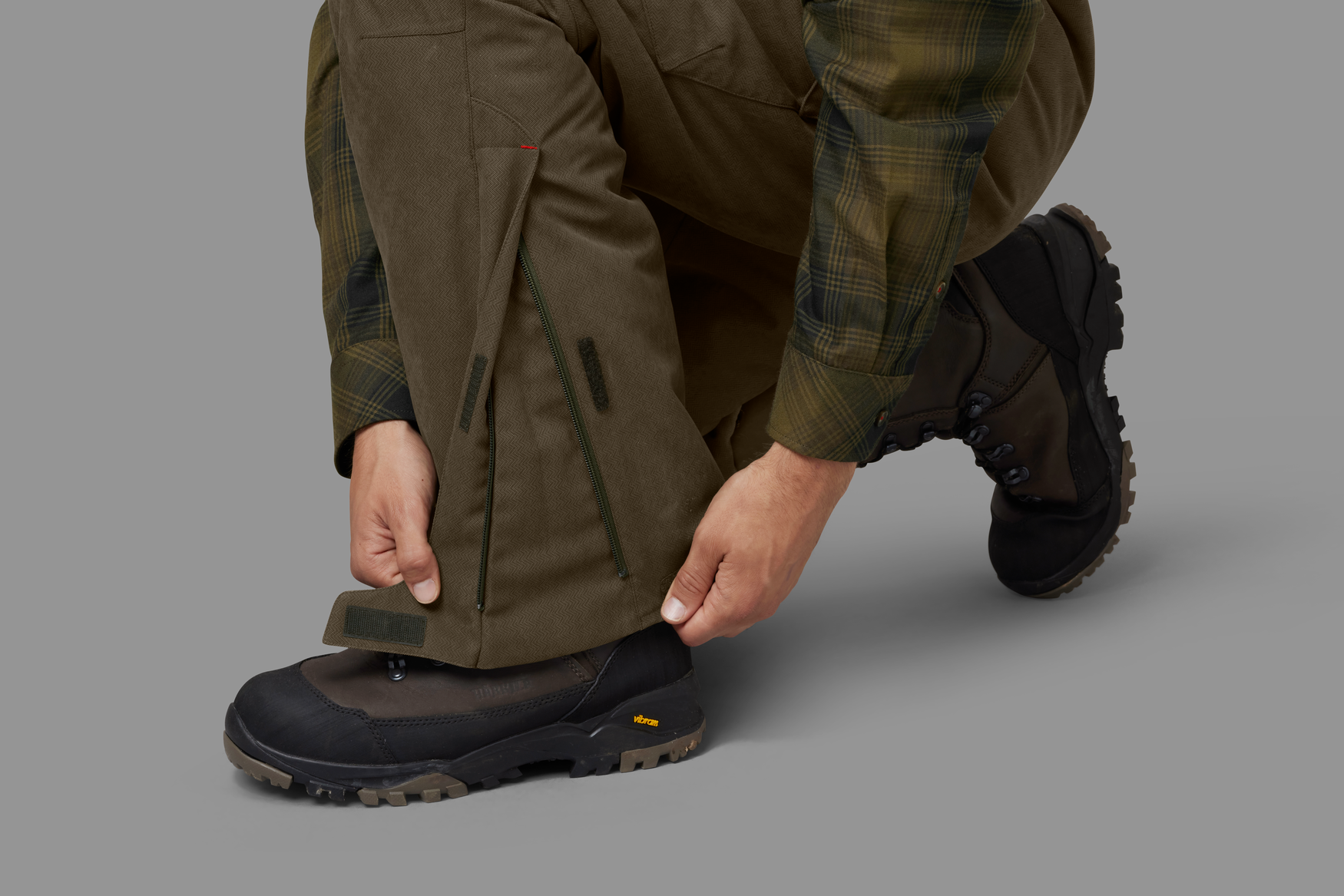 Брюки Härkila Driven Hunt HWS Insulated trousers Willow green — изображение 6