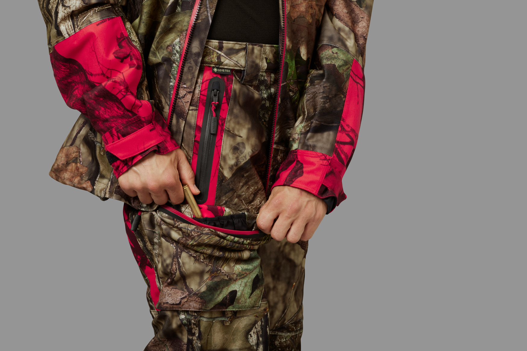Брюки Härkila Hunter 2.0 GTX trousers Mossy Oak® Break-Up Country/Mossy Oak® Red — изображение 3