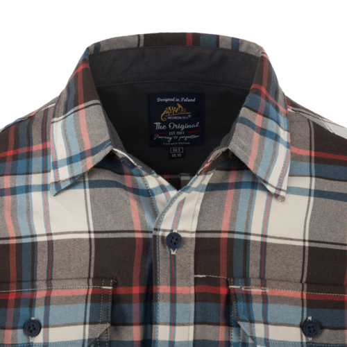Рубашка Helikon Greyman - Nylon Solona Blend -Moss Green Checkered — изображение 3