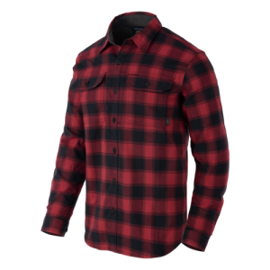 Рубашка Helikon Greyman - Nylon Solona Blend -Coral Crlmson Checkered