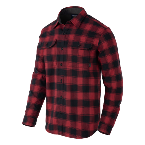 Рубашка Helikon Greyman - Nylon Solona Blend -Coral Crlmson Checkered