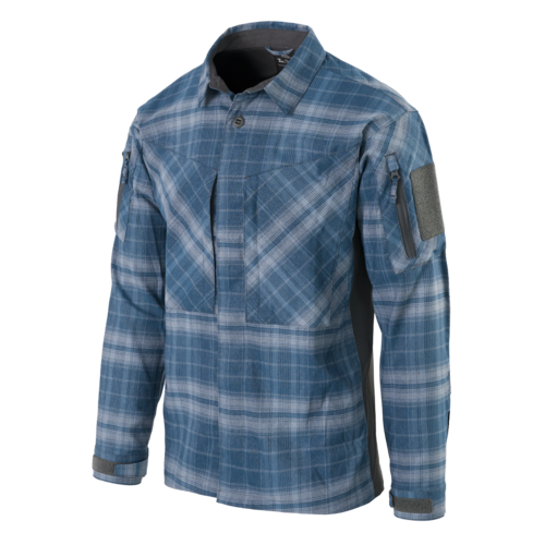 Рубашка Helikon MBDU® - Nylon Polyester Blend -Western Blue Plaid — изображение 8
