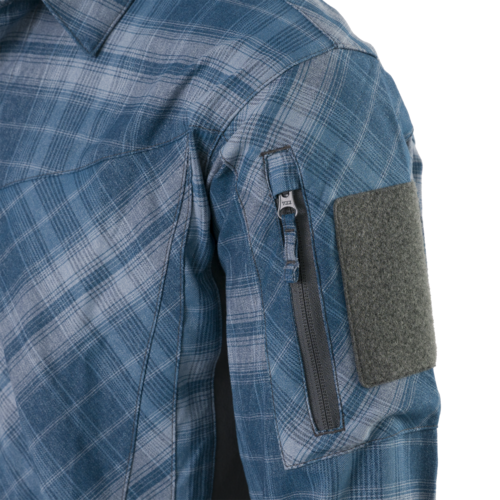 Рубашка Helikon MBDU® - Nylon Polyester Blend -Western Blue Plaid — изображение 5
