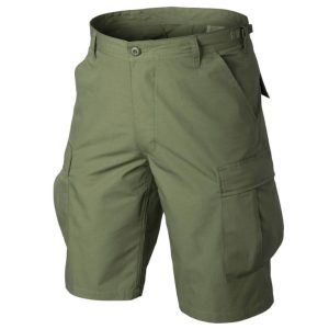 Шорты Helikon BDU Shorts - PolyCotton Ripstop - Olive Green