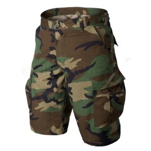 Шорты Helikon BDU Shorts - PolyCotton Ripstop - US Woodland